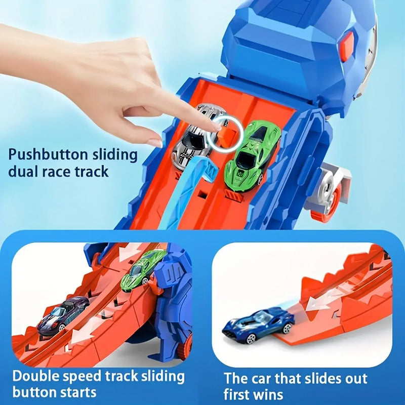 caminhão dinossauro transportador brinquedos